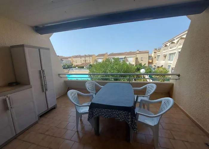 T2 Avec Terrasse, Piscine Et Parking Prive - 4 Pers. - Fr-1-326-792 Marseillan (Herault)